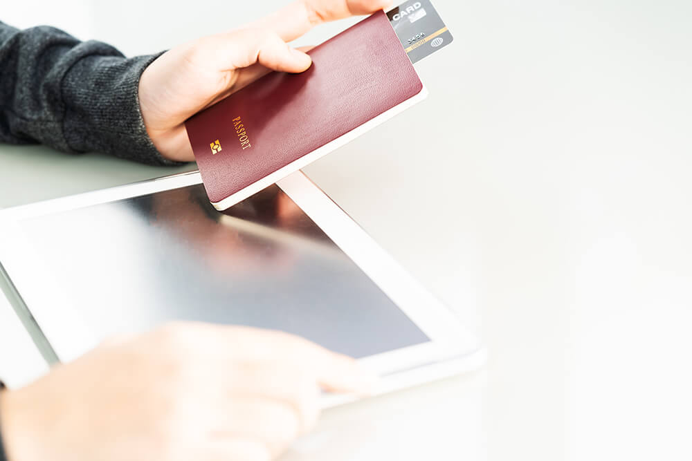 Preparing passport and visa documents